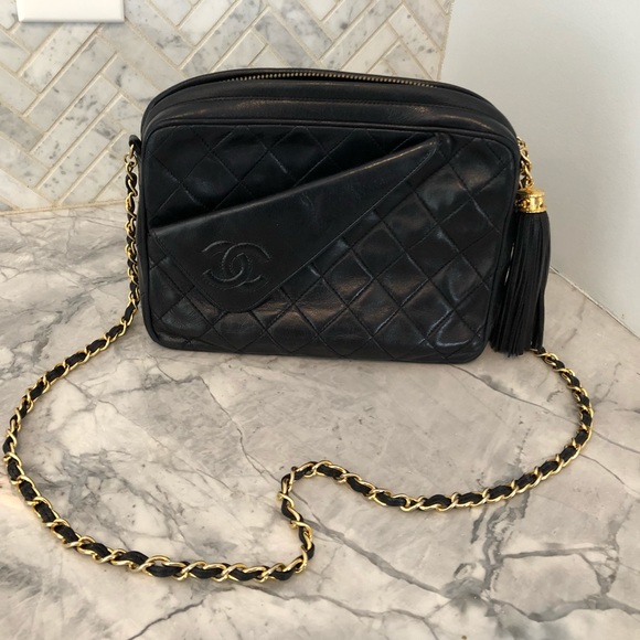CHANEL Handbags - Chanel Camera Tassel Bag